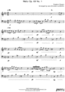 Thumbnail Waltz Op. 69 No. 1 Pure Sheet Music Duet for C Instrument and Bassoon, Arranged by Lars Christian Lundholm