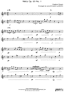 Thumbnail Waltz Op. 69 No. 1 Pure Sheet Music Duet for Flute and Eb Instrument, Arranged by Lars Christian Lundholm