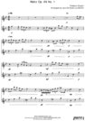 Thumbnail Waltz Op. 69 No. 1 Pure Sheet Music Duet for Soprano Saxophone and Baritone Saxophone, Arranged by Lars Christian Lundholm Thumbnail Waltz Op. 69 No. 1 Pure Sheet Music Duet for Soprano Saxophone and Baritone Saxophone, Arranged by Lars Christian Lundholm