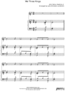 Thumbnail We Three Kings Pure Sheet Music for Piano and Flute, Arranged by Lars Christian Lundholm Thumbnail We Three Kings Pure Sheet Music for Piano and Flute, Arranged by Lars Christian Lundholm
