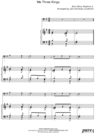 Thumbnail We Three Kings Pure Sheet Music for Piano and Trombone, Arranged by Lars Christian Lundholm