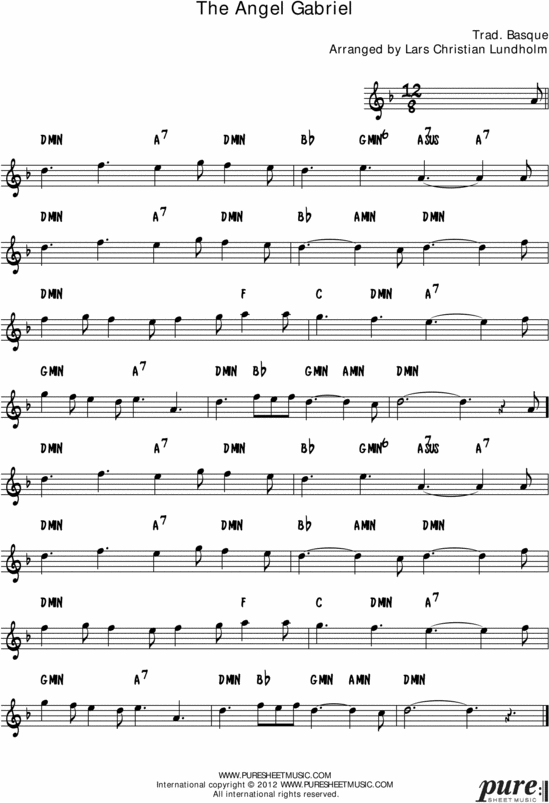 Product picture Gabriels Message Pure Sheet Music Solo for French Horn, Arranged by Lars Christian Lundholm